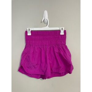 Free People Movement The Way‎ Home Running Shorts Magenta Size Medium Athleisure